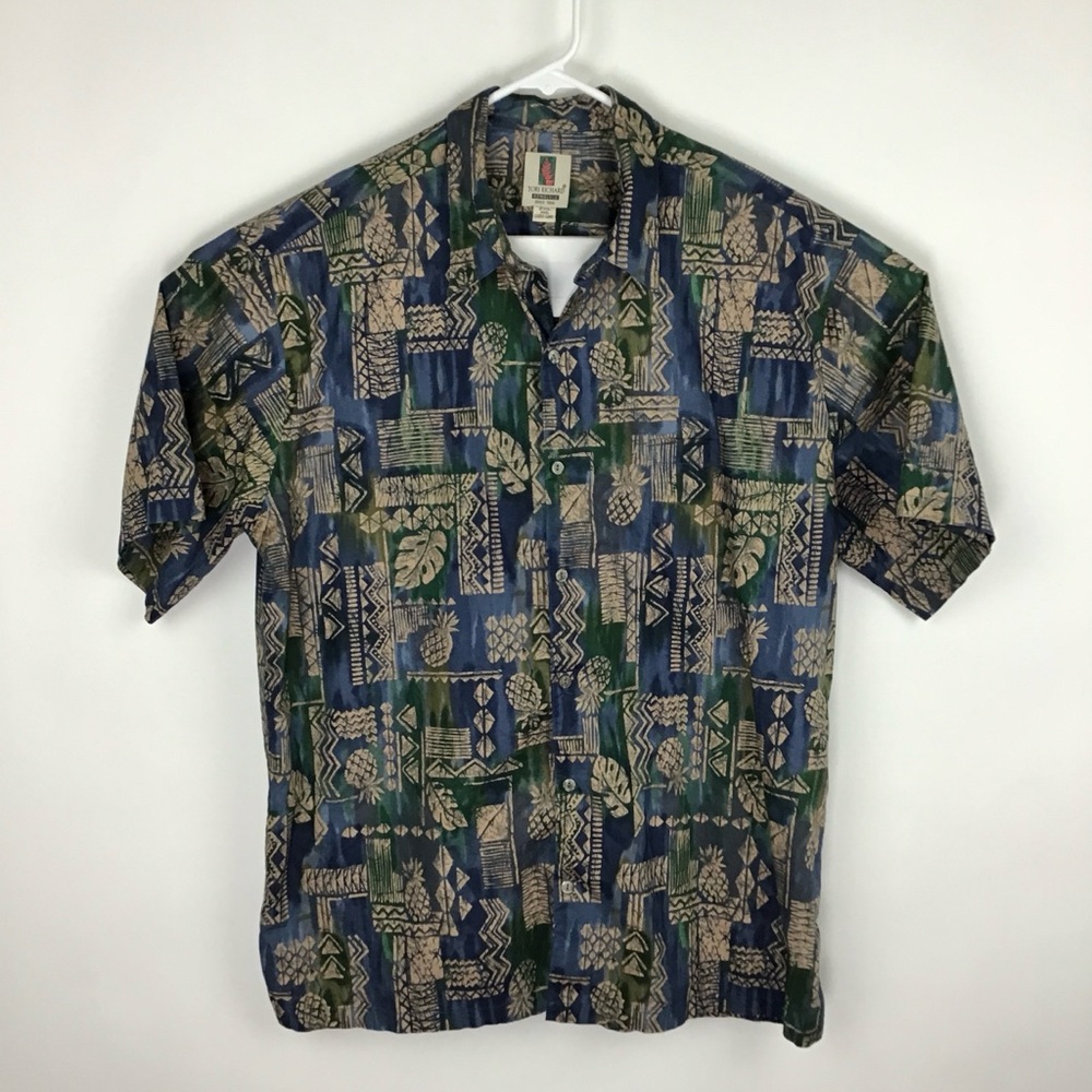 Tori Richard men’s made in USA short sleeve Hawaiian shirt 2XL